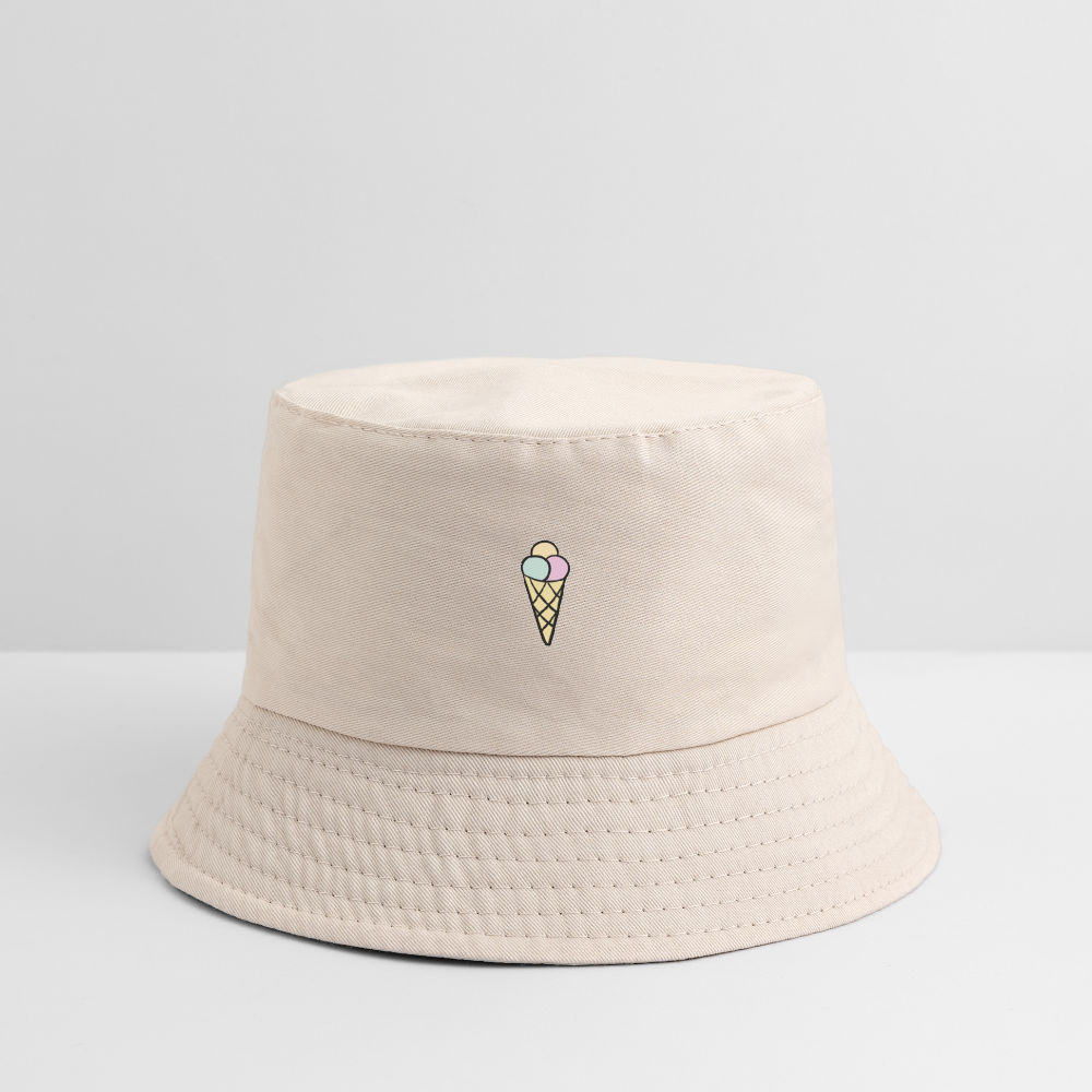 Gelato Nails Kid's Bucket Hat - Natural