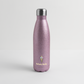 Gelato Nails Insulated Stainless Steel Water Bottle - pink glitter